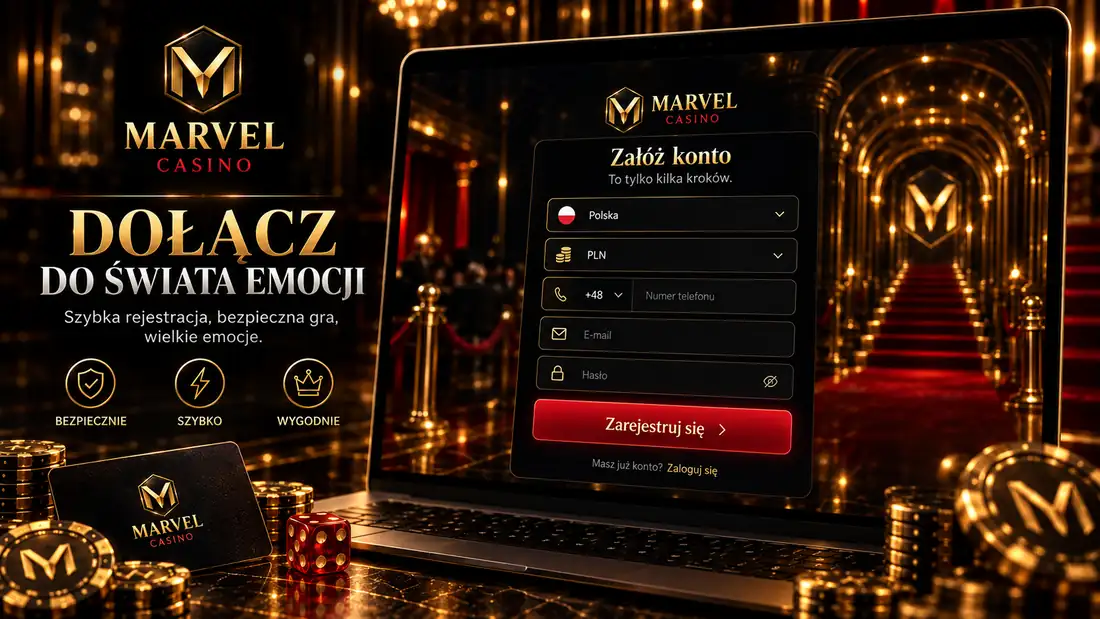 Marvel Casino – Logowanie na telefonie