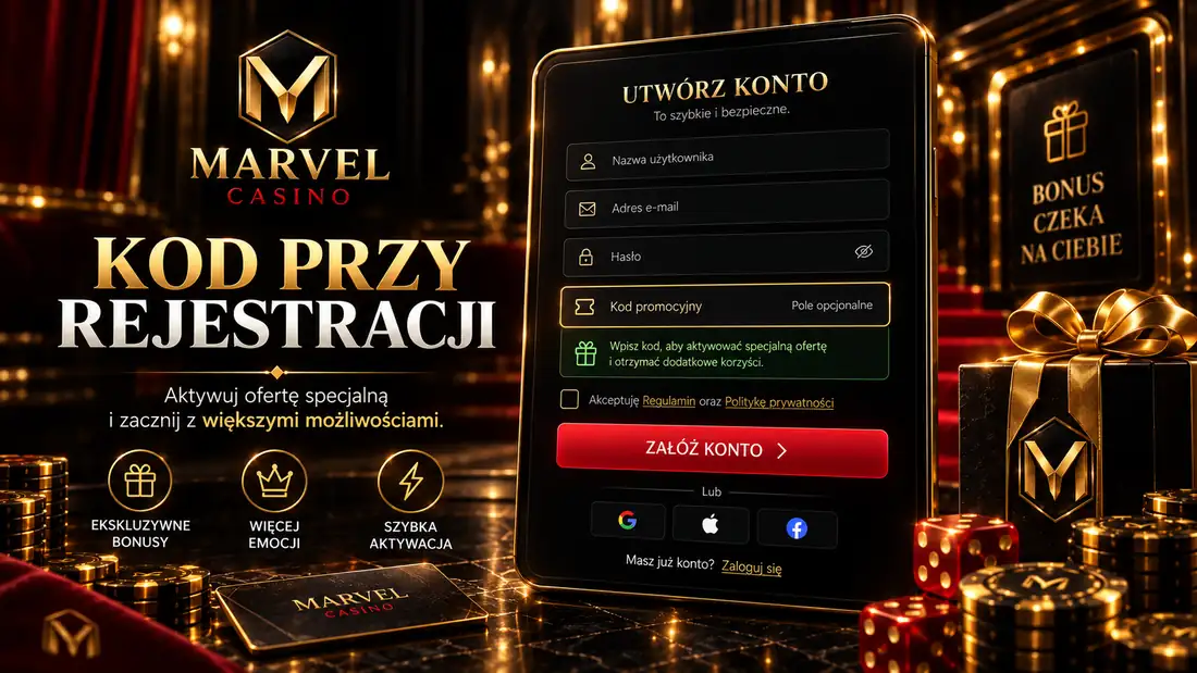 Marvel Casino – Gdzie wpisać kod promocyjny?