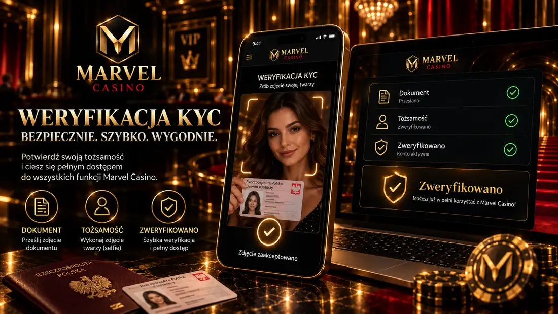 Marvel Casino – Jak zmienić dane konta?